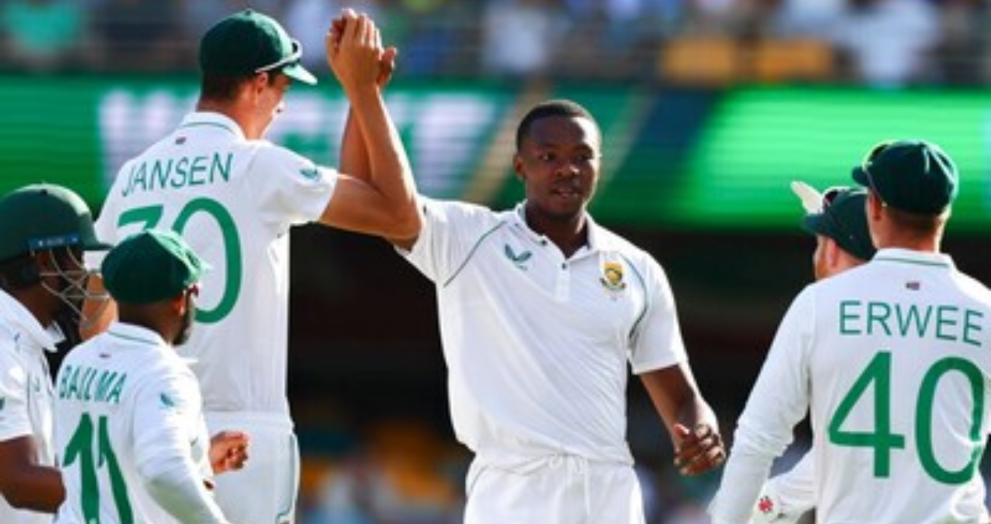 rabada message to test teams