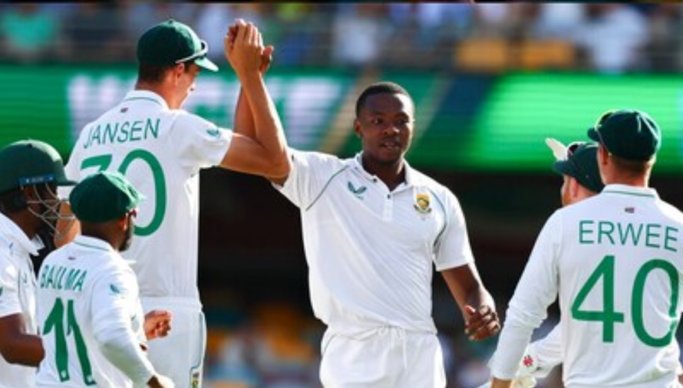 rabada message to test teams